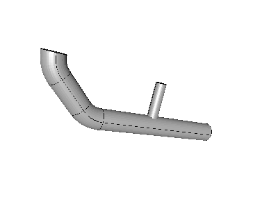 Incompressible Flow Analysis through a Pipe Junction image