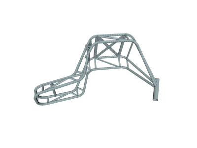 Structural Analysis on a Scooter Frame image