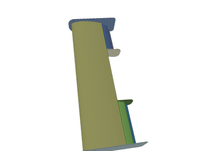 First Iteration of a Formula Student Front Wing image