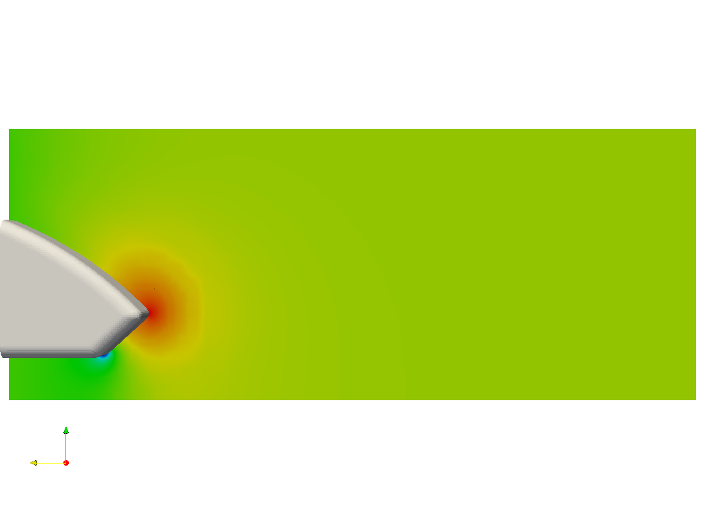 Frontal Nose No.1 Aerodynamics Test image