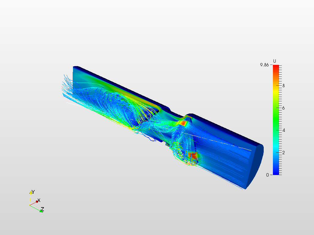Carburetor Flow Simulation with CFD image