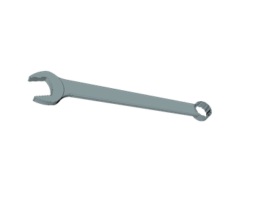 Analysis of a combination wrench image