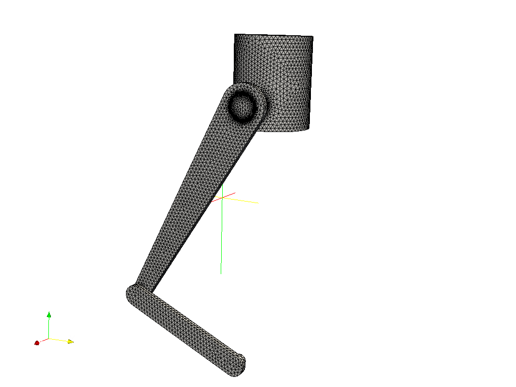 Crank and Piston Mechanism Structural Analysis image