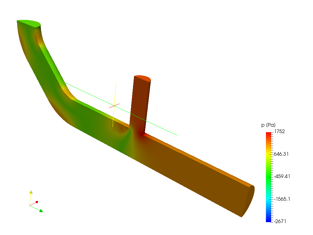 Tutorial-02: Pipe junction flow image
