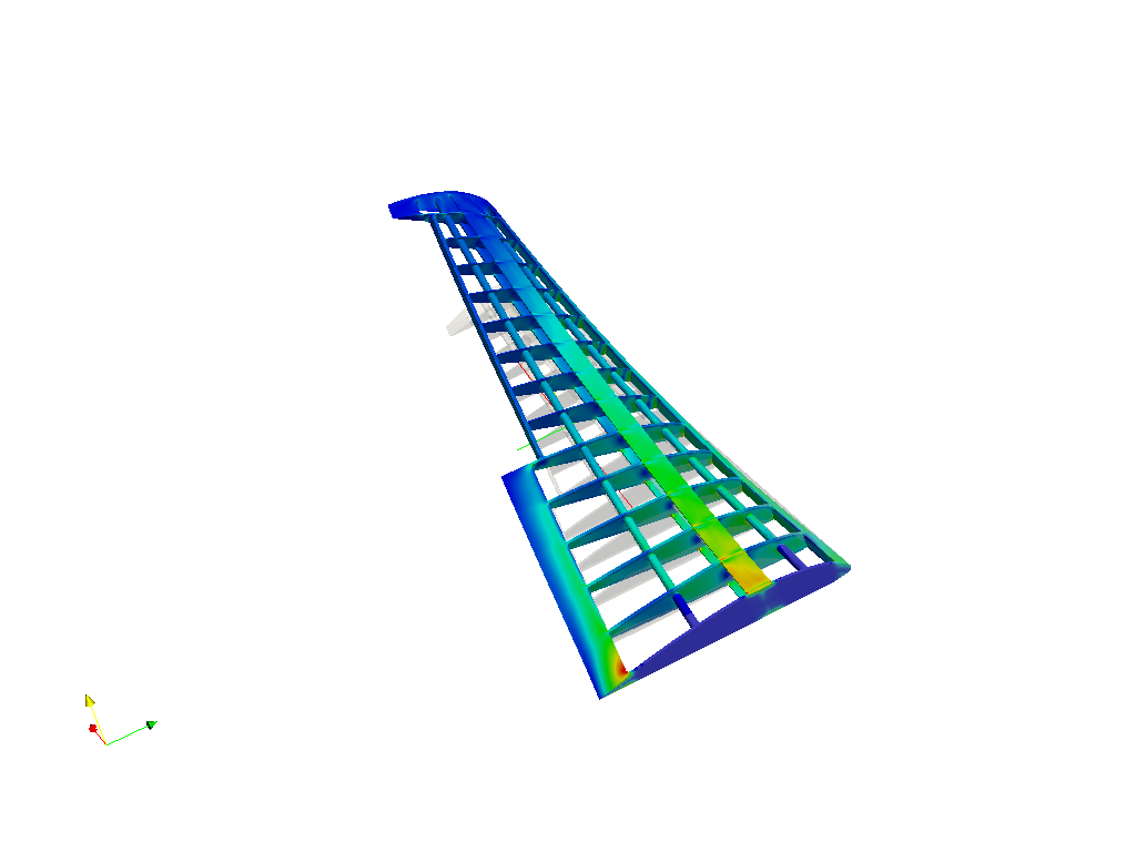 DBF Aircraft Wing Structural Analysis image