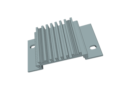 Heat sink Simulation image