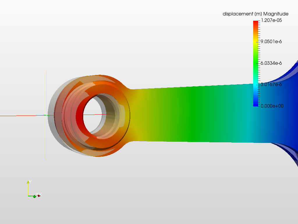 Tutorial-01: Connecting rod stress analysis image