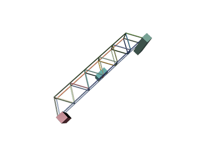 Truss bridge image