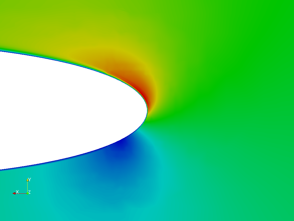 Wall Modelling of a NACA0012 Airfoil image