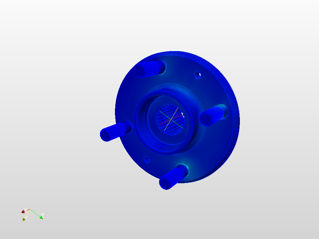 wheel hub simulation image