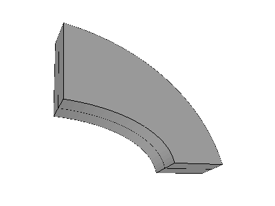 Thick Plate Under Pressure NAFEMS LE10 image