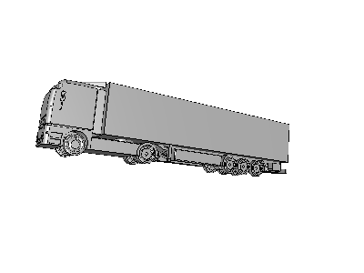 Aerodynamic analysis of a Semi-Truck Trailer vehicle image