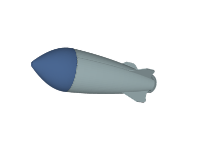 Water Rocket Mk5 aerodymaics analysis image