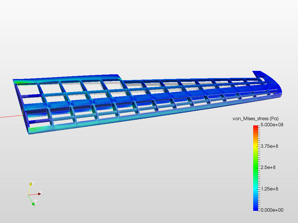 Aircraft wing design optimization image