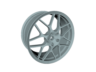 Car wheel rim image