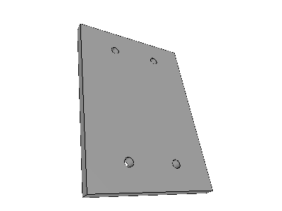 Test Beam and end plate image