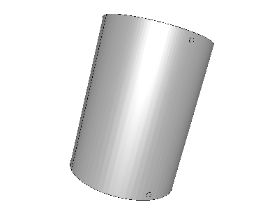 Cylindrical tank image