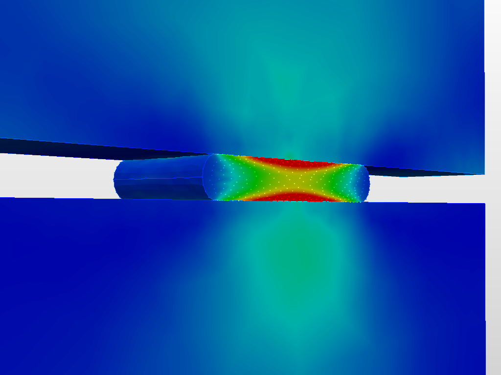 Polymer compression test image