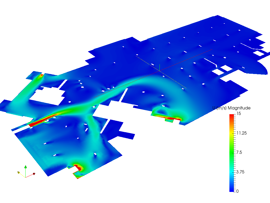 Smoke Evacuation Simulation image