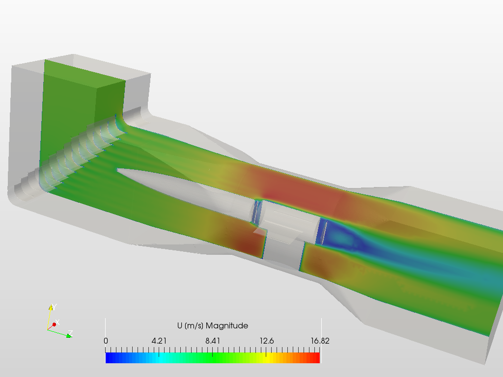 Turning vanes example image