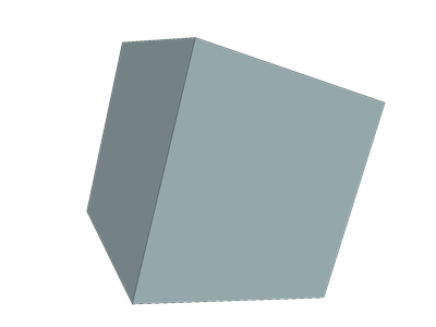 Lid driven 3D cavity image