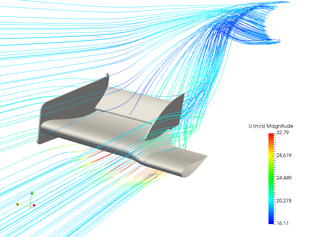 FSAE 2017-Homework S1-Front Wing analysis image