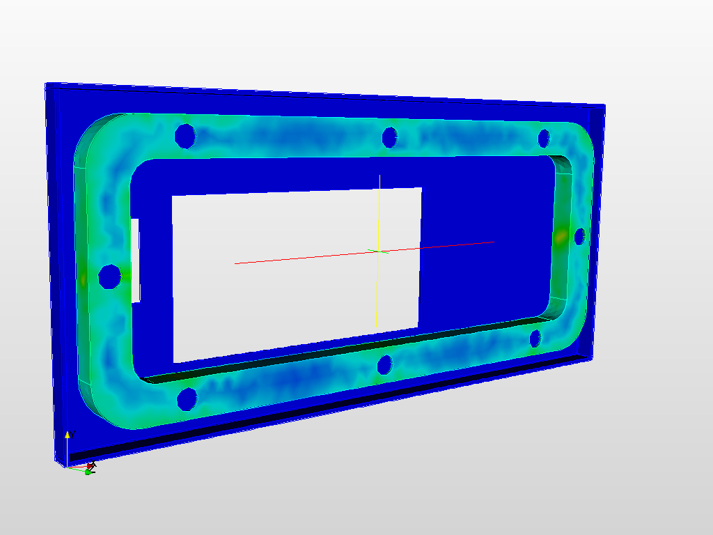 simple front panel loaded face through seal image