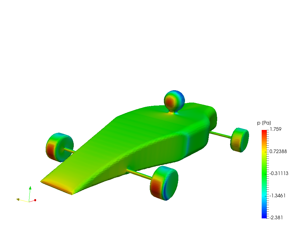 Formula car Minimum Cd image