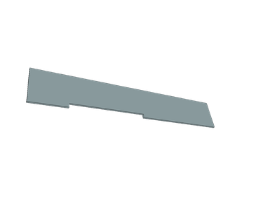 Free Surface Flow Over a Step Profile image