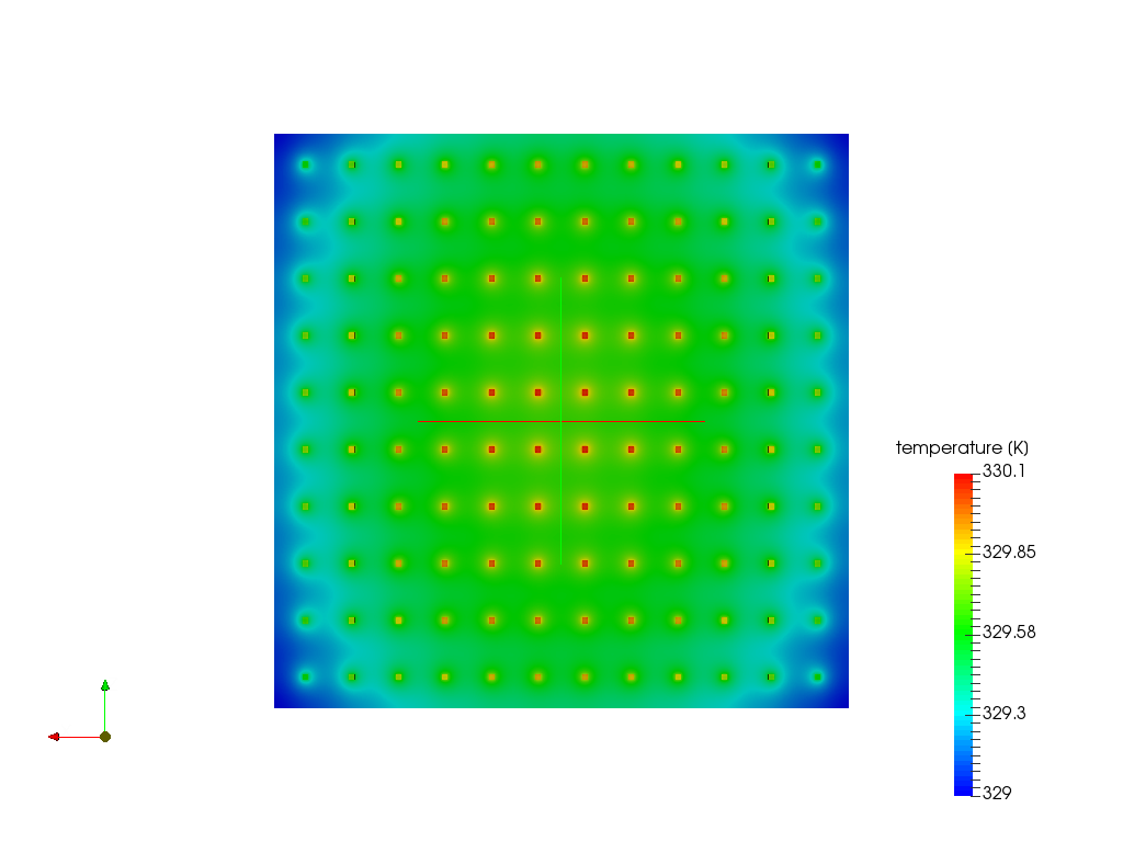 Light Panel, Thermal Analysis (Metric) image