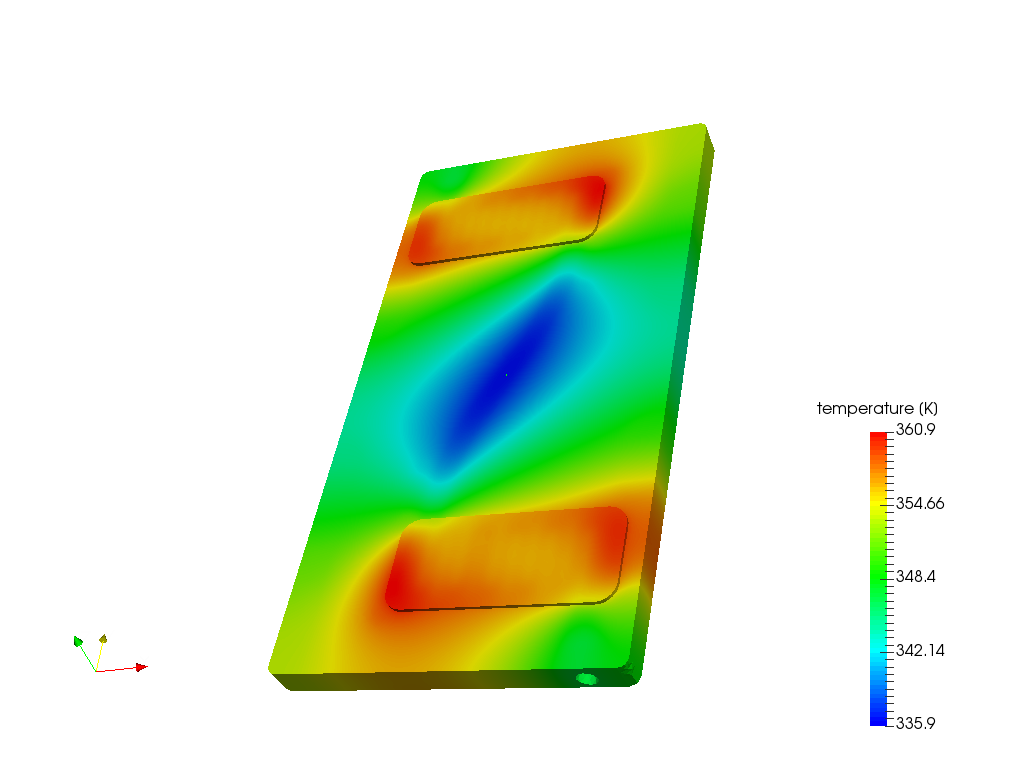 Heat Transfer Analysis of a Cooling Plate image