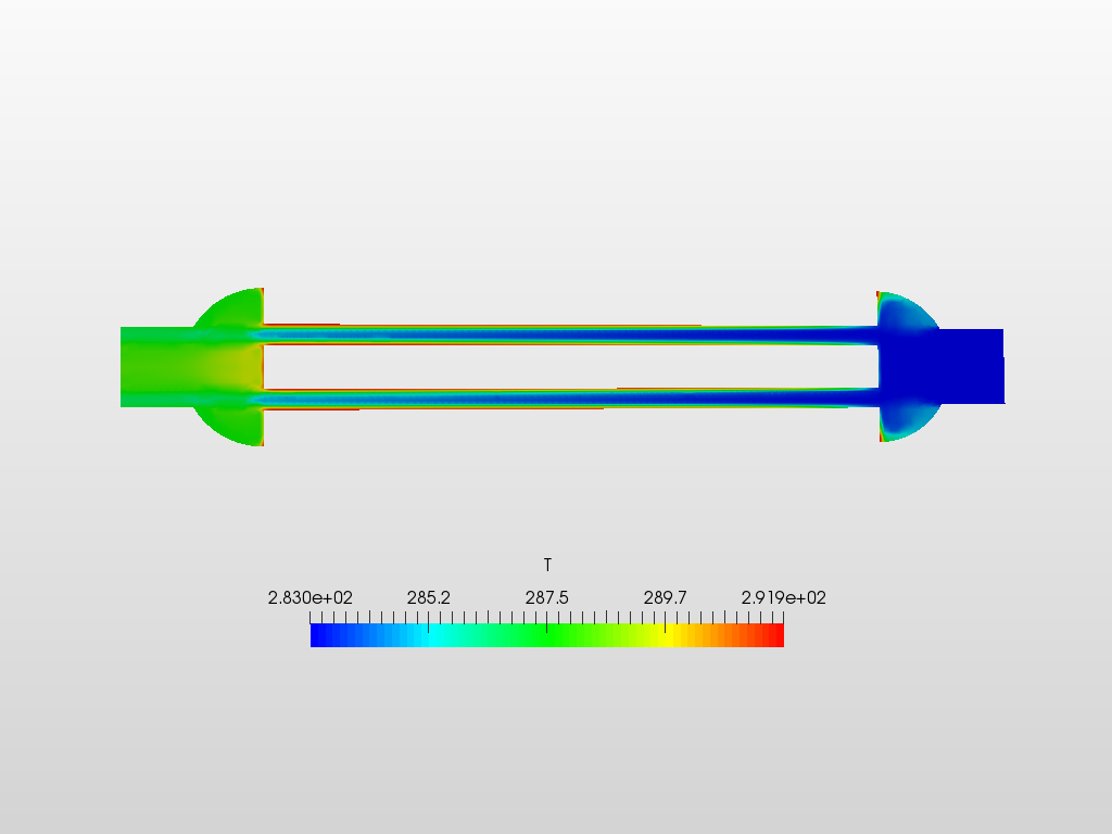 Heat exchanger - CHT simulation Copy image