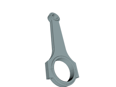 Tutorial-01: Connecting rod stress analysis image