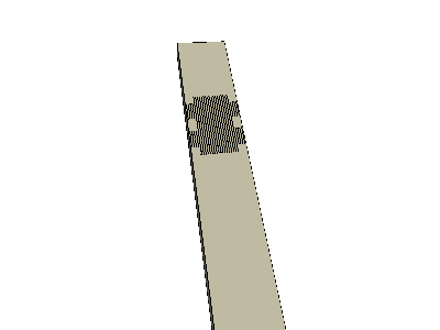 Air flow around a heat sink image