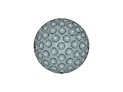Golf Ball with Spin image