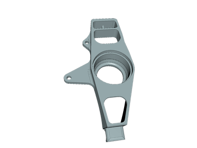 front upright simulation image