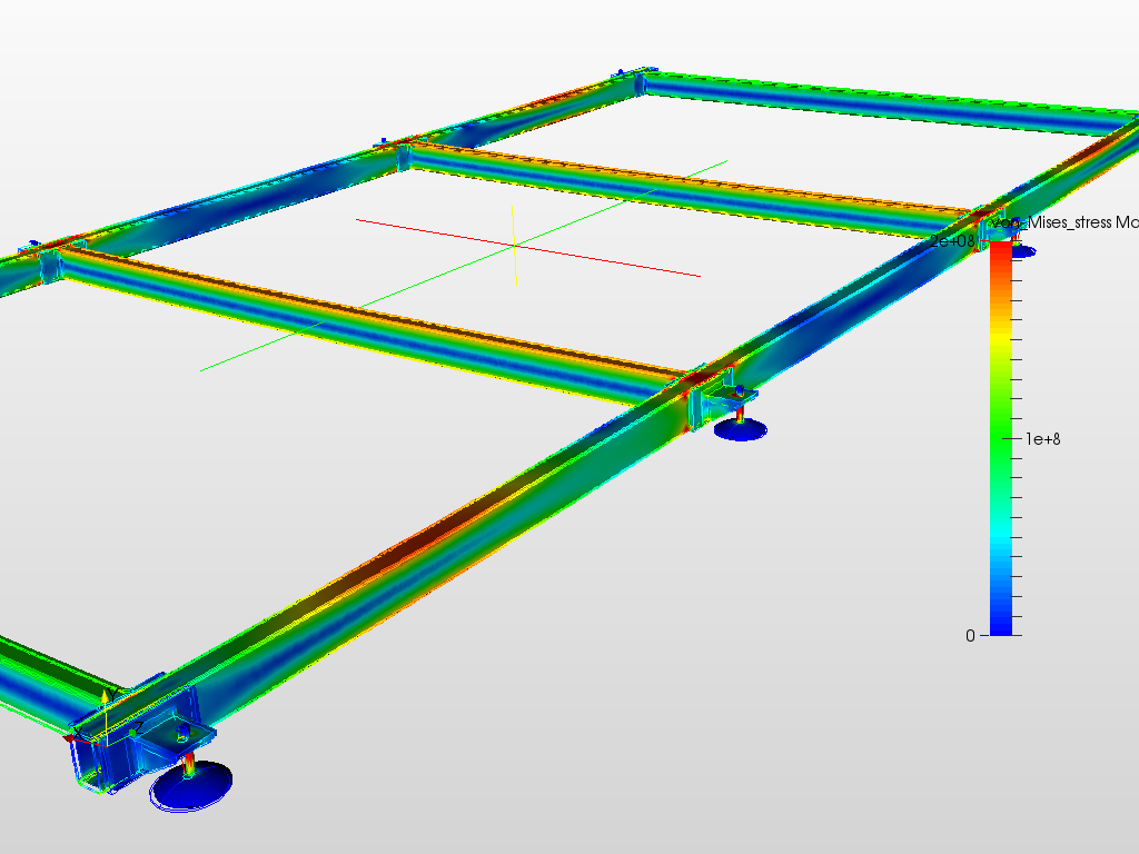 Frame under Vertical Load - Dan image