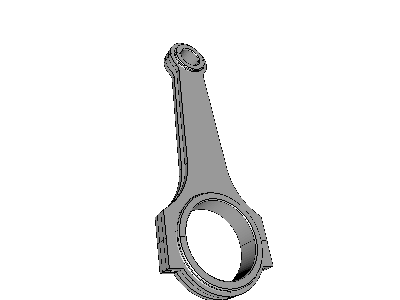 Tutorial-01: Connecting rod stress analysis finished- Danny image