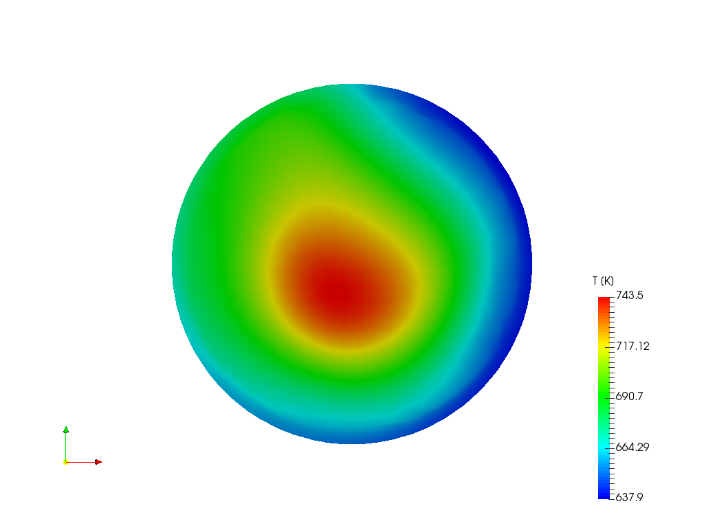 Air convection in pipe image