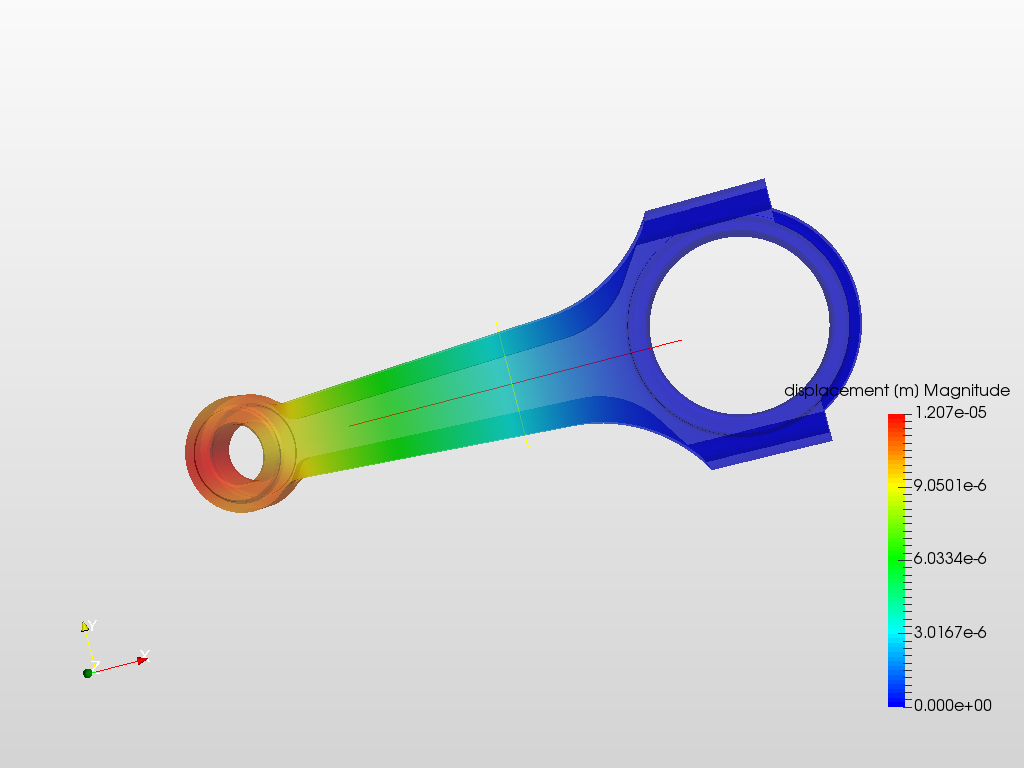 Tutorial-01: Connecting rod stress analysis sesion 9 image