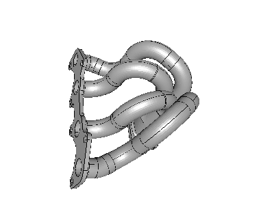 CFD Analysis of exhaust manifold image