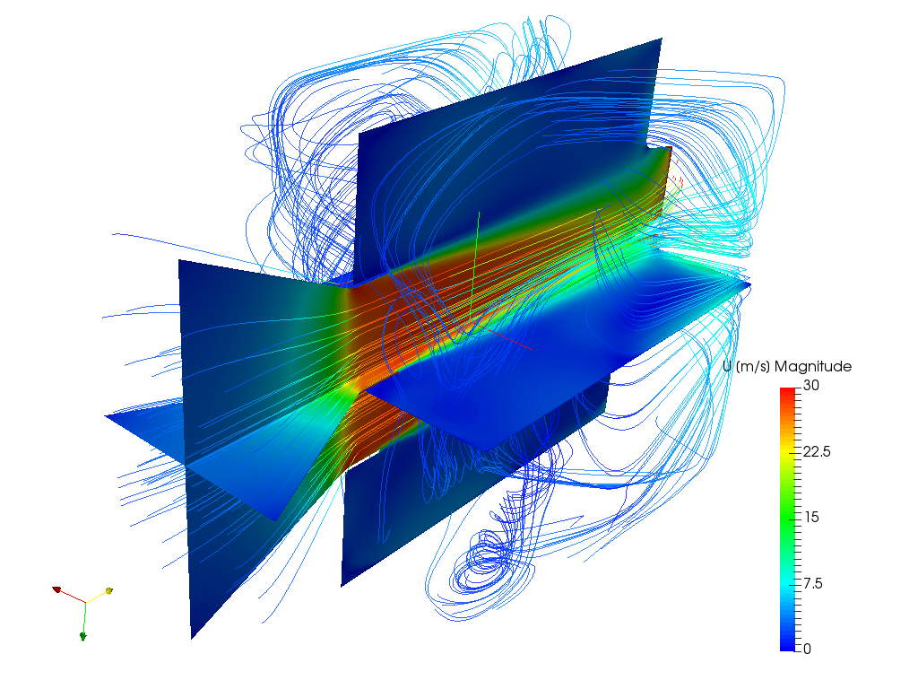 Windkanal 2D image