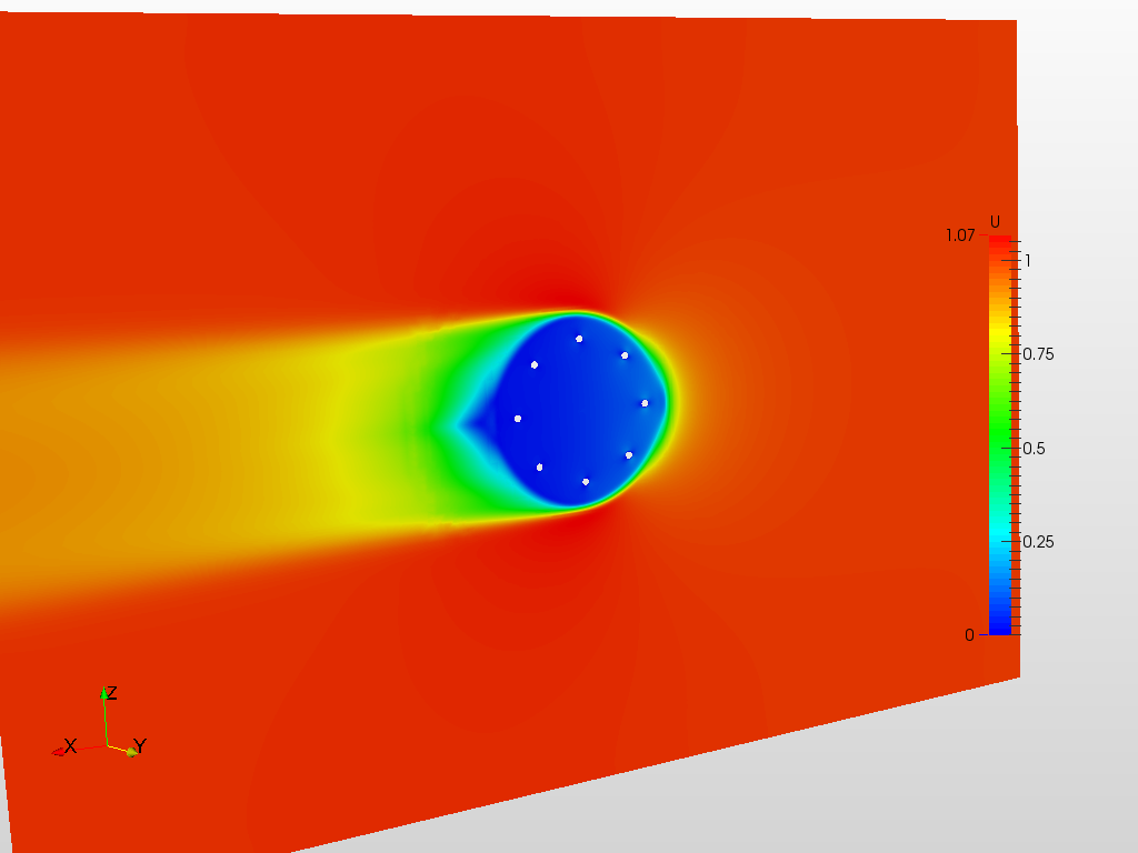 Static Pressure in Inlet Simulation  image