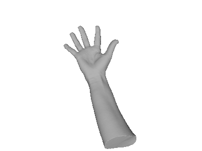 Aerodynamics of a Hand at 120 km/h - CFD Simulation image