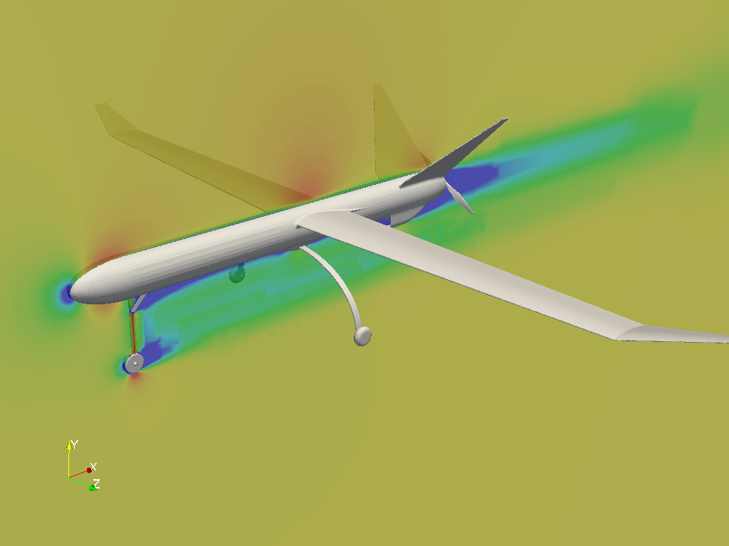 Medium Altitude Long Endurance UAV CFD analysis image