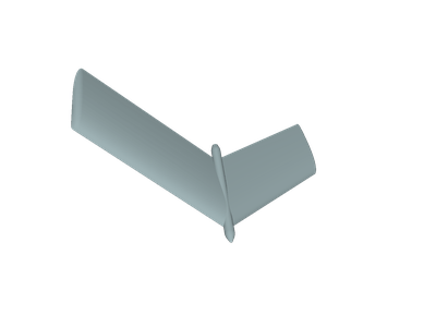 Flying Wing Glider Test image