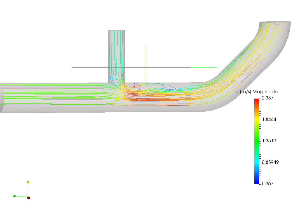 Tutorial-02: Pipe junction flow image