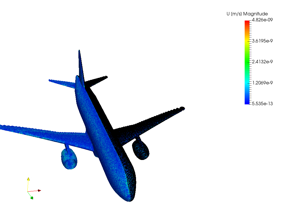 model of turbulance aircraft image