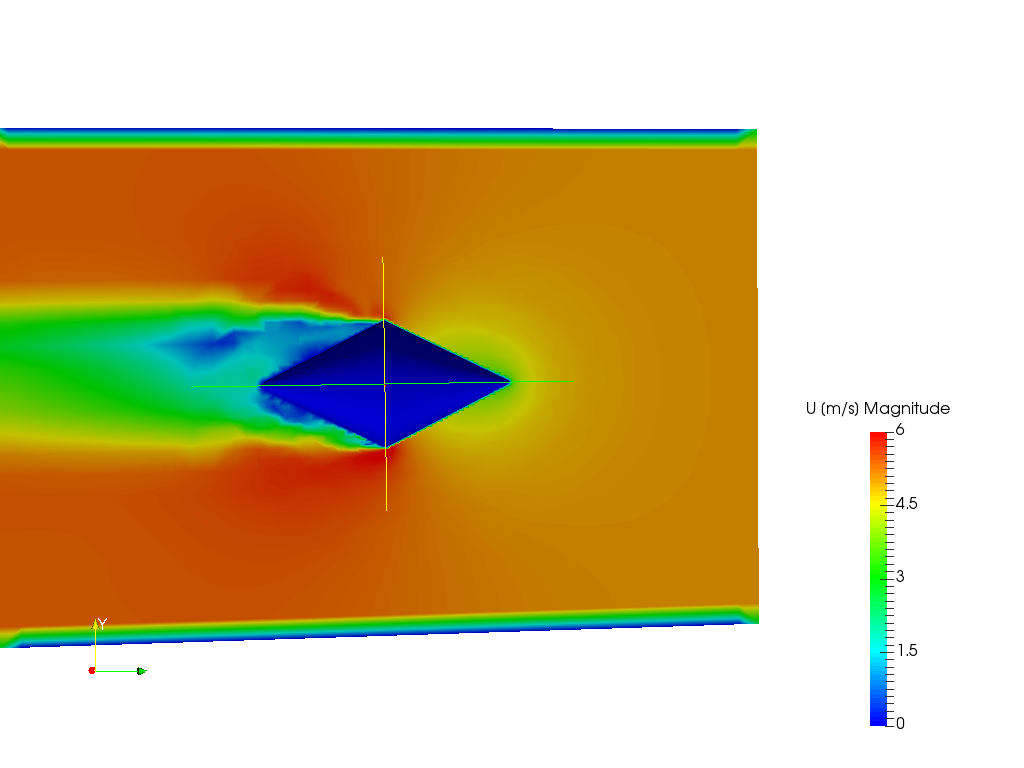 Kegelkombination spitz vollständig im Wasser image