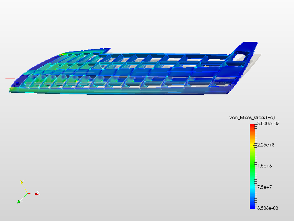 Aircraft wing design optimization image